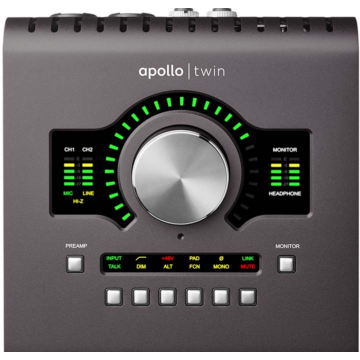 Universal Audio - Apollo Twin MkII DUO Heritage Edition Thunderbolt hangkártya