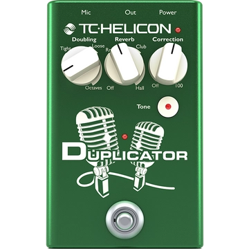 TC Helicon - Duplicator ének effekt pedál, szemből