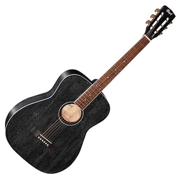 Cort - Co-AF590MF-BOP akusztikus folkgitár elektronikával, fekete