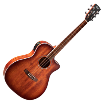 Cort - GA-MEDX-M-OP akusztikus gitár elektronikával ajándék puhatok