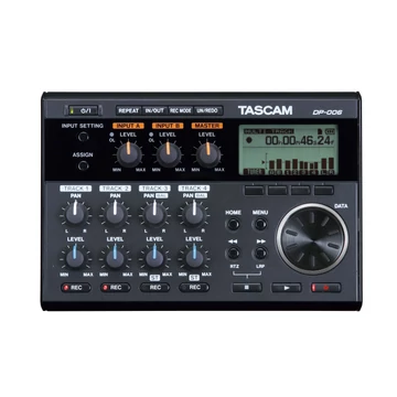 Tascam - DP-006 6 sávos SD memóriás hordozható rögzítő