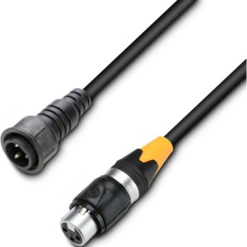 Cameo Light - DMX kábel 3 pólusú kimeneti 1 méteres IP65