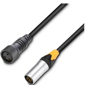 Cameo Light - DMX kábel 5 pólusú bemeneti 1 méteres IP65