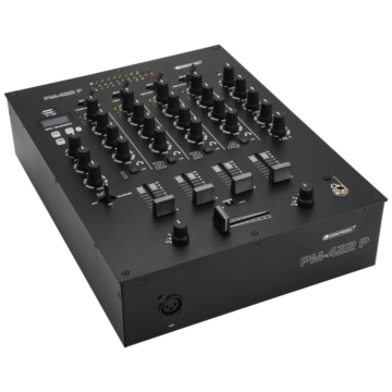 OMNITRONIC - PM-422P 4-Channel DJ Mixer with Bluetooth & USB Player