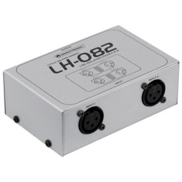 OMNITRONIC LH-082 Stereo Isolator XLR