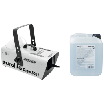 EUROLITE - Set Snow 5001 Snow machine + Snow fluid 5l