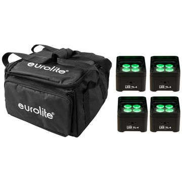 EUROLITE Set 4x LED TL-4 Trusslight + Softbag