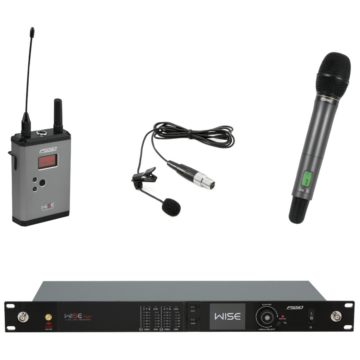 PSSO Set WISE TWO + Dyn. wireless microphone + BP + Lavalier 518-548MHz