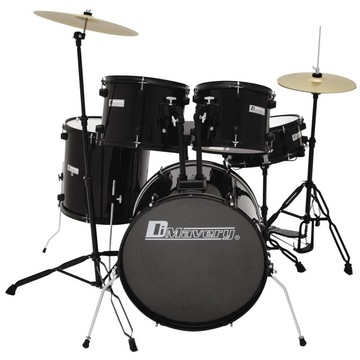 DIMAVERY - DS-200 Drum set black