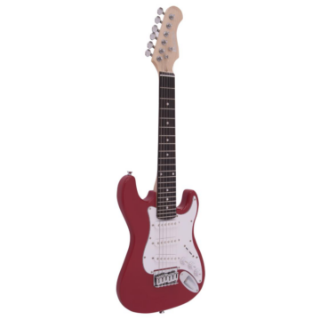 Dimavery - J-350 elektromos gitár 1/2 méret piros