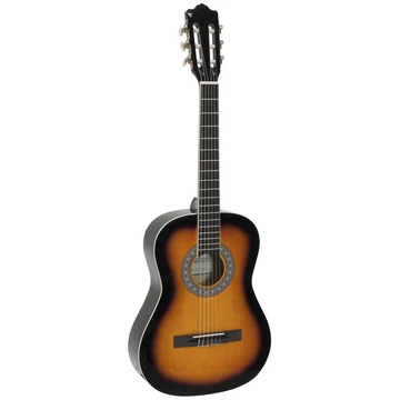 Dimavery - AC-303 3/4-es klasszikus gitár sunburst színben