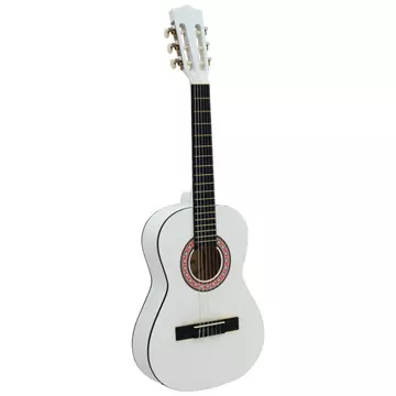 Dimavery - AC-303 1/2-es klasszikus gitár fehér színben
