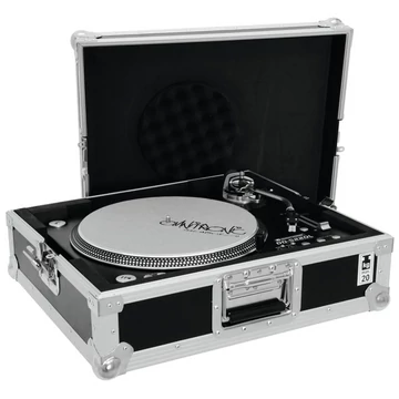 ROADINGER - Turntable case tour Pro black -B-