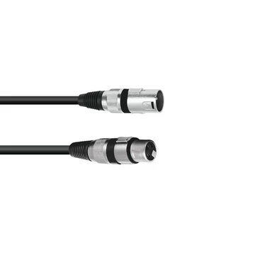 OMNITRONIC - XLR Cable 3pin 0,5m bk