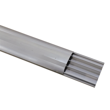 EUROLITE - Floor Cable Channel 75mm silver 2m
