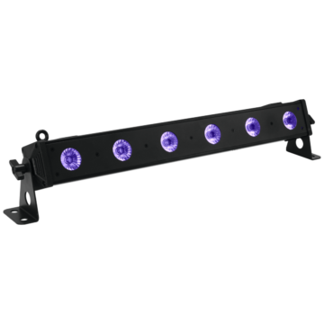 EUROLITE - LED BAR-6 UV Bar szín