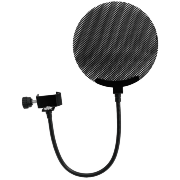 OMNITRONIC - Microphone-Pop Filter metal black