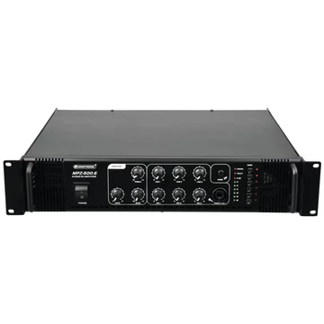 Omnitronic - MPZ-500.6 PA Mixing Amplifier, szemből