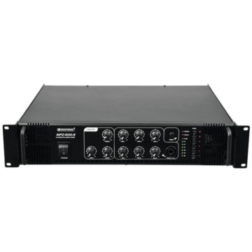 Omnitronic - MPZ-500.6 PA Mixing Amplifier, szemből