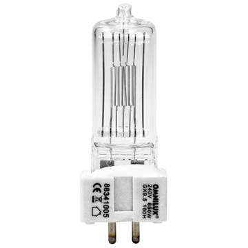 OMNILUX - 240V/650W GX-9.5 750h 3000K izzó