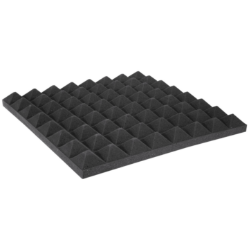 OMNITRONIC - Accoustic foam pyramid 50mm, 50x50cm
