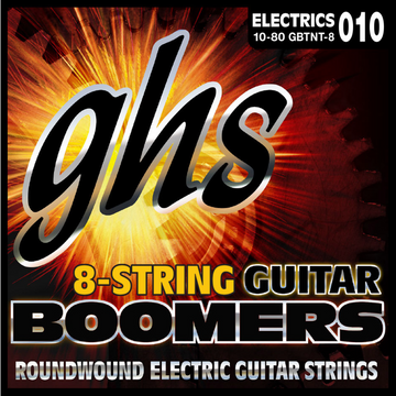 GHS el.húr 8 húros - Boomers, Thin/Thick - 010-080