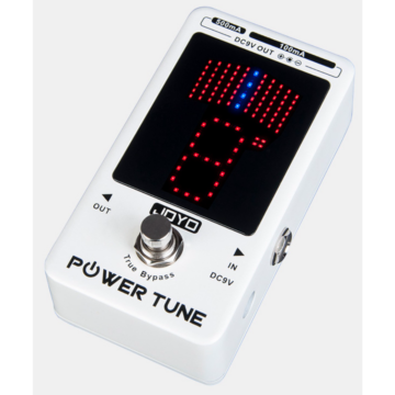Joyo - v Power Tune kromatikus hangoló pedál és táp elosztó