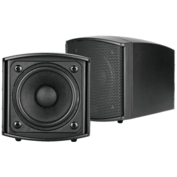OMNITRONIC OD-2 Wall Speaker 8Ohms black 2x