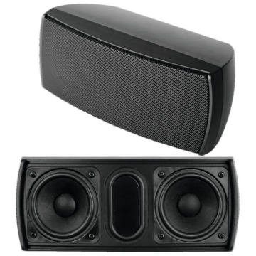 OMNITRONIC OD-22 Wall Speaker 8Ohms black
