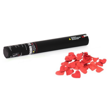 TCM FX Handheld Confetti Cannon 50cm, red hearts