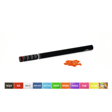 TCM FX - Handheld Confetti Cannon 80cm, orange