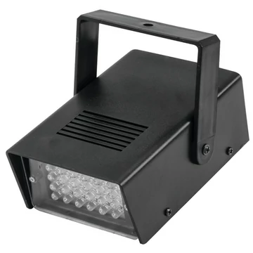 EUROLITE LED Disco Strobe white, sound hangvezérelt zene ütemére