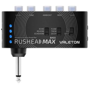 Valeton - VT-RH-101 Rushead Max Bass, mini fejhallgató erősítő basszusgitárhoz
