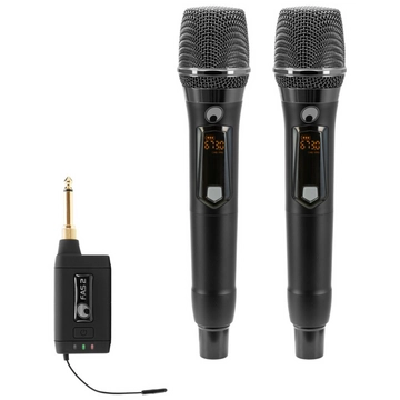 OMNITRONIC Set FAS TWO + 2x Dyn. wireless microphone 660-690MHz