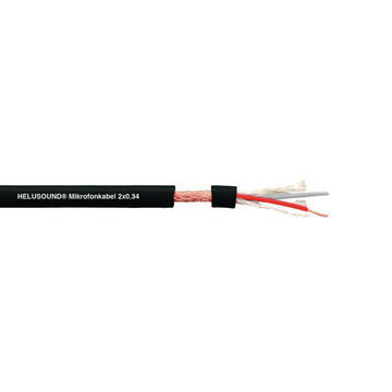 HELUKABEL - DMX cable 2x0.34 100m bk
