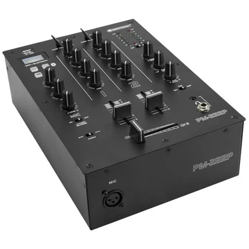 OMNITRONIC PM-222P 2-Channel DJ Mixer with Player