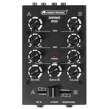 OMNITRONIC - GNOME-202 Mini Mixer black