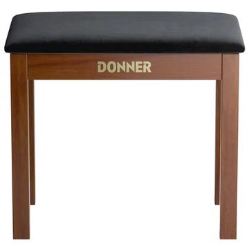 Donner - Do-PianoBench-DKB-10-BR zongoraszék tárolóval, barna