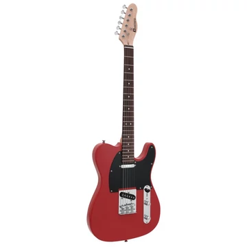 Dimavery - TL-401 elektromos gitár vörös színben