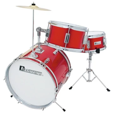 Dimavery - JDS-203 Gyermek dobkészlet piros