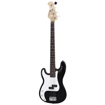Dimavery - PB-320 E-Bass LH, balkezes fekete, szemből