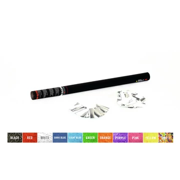 TCM FX - Handheld Confetti Cannon 80cm white silver