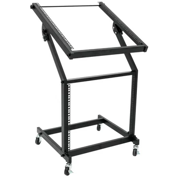 OMNITRONIC - Rack Stand 12U/10U adjustable on Wheels