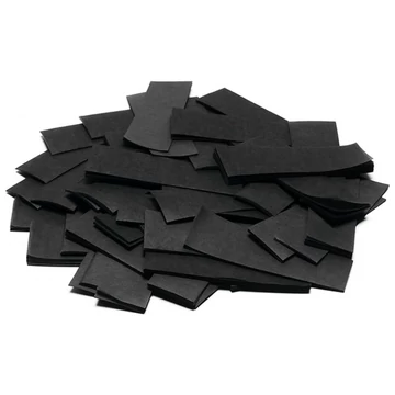 TCM FX Slowfall Confetti rectangular 55x18mm, black, 1kg