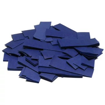 TCM FX Slowfall Confetti rectangular 55x18mm, dark blue, 1kg