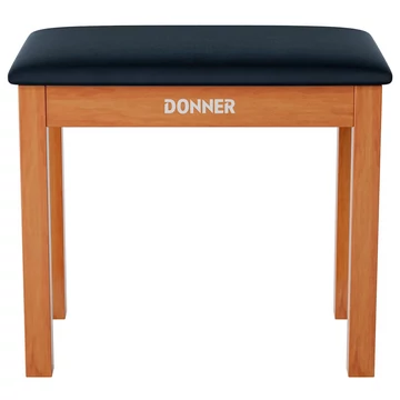 Donner - Do-PianoBench-DKB-10-W zongoraszék tárolóval, fa