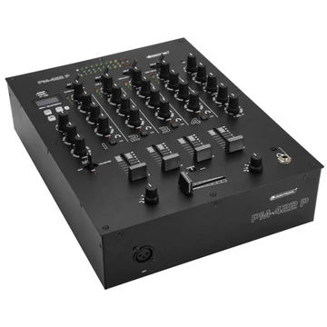 OMNITRONIC - PM-422P 4-Channel DJ Mixer with Bluetooth & USB Player OMNITRONIC - PM-422P 4-Channel DJ Mixer with Bluetooth & USB Player
