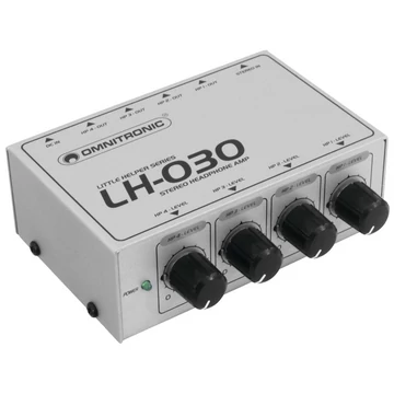 OMNITRONIC - LH-030 Headphone Amplifier OMNITRONIC - LH-030 Headphone Amplifier