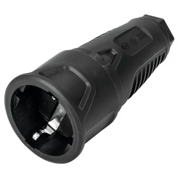 PC Electric - Safety Connector Rubber bk
