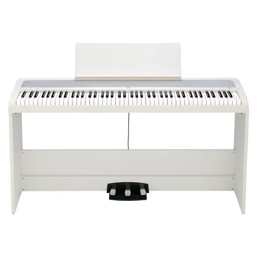 Korg - B2+SP digitális zongora, 88 billentyű, kalapácsmechanika, USB midi és audio, tartozék láb, fehér